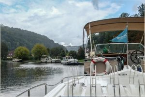 Hausboot-Tour auf dem Canal de la Marne au Rhin (Rhein-Marne-Kanal Foto: © Bernd Wonde